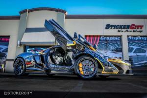 2015 McLaren P1 Tatoo Edition by Sticker City