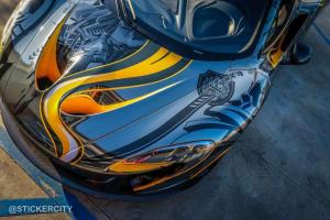 2015 McLaren P1 Tatoo Edition by Sticker City