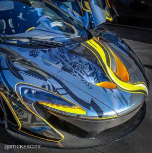 2015 McLaren P1 Tatoo Edition by Sticker City