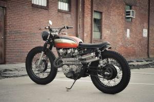 1974 Honda CL450 by Redeemed Cycles