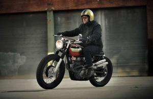 1974 Honda CL450 by Redeemed Cycles