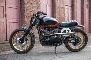 2010 Triumph Scrambler Teeth Gnasher by See See Motor Coffee Co.