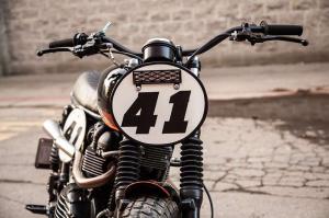 2010 Triumph Scrambler Teeth Gnasher by See See Motor Coffee Co.