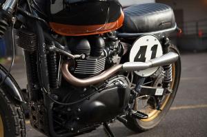 2010 Triumph Scrambler Teeth Gnasher by See See Motor Coffee Co.