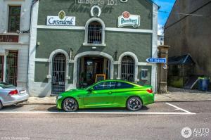 2015 BMW M4 Coupe Java Green