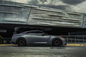 2015 Nissan GT-R by Jotech Motorsports and EVS Motors on ADV.1 Wheels MV1CS)