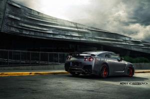 2015 Nissan GT-R by Jotech Motorsports and EVS Motors on ADV.1 Wheels MV1CS)