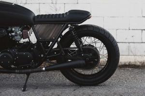 1978 Honda CB750 Blacker Than Black by Clockwork Motorcycles