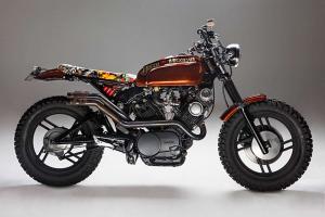 Yamaha XV750: трекер от Open Road Cycles