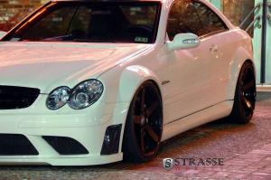 2014 Mercedes-Benz CLK63 AMG Black Series with T5 Strasse Wheels