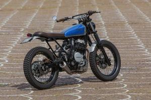1989 Honda Dominator NX650 Beach Body by Marco di Marcello