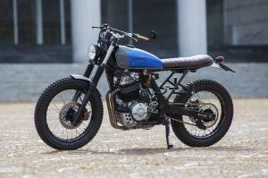 1989 Honda Dominator NX650 Beach Body by Marco di Marcello