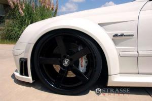 2014 Mercedes-Benz CLK63 AMG Black Series with T5 Strasse Wheels