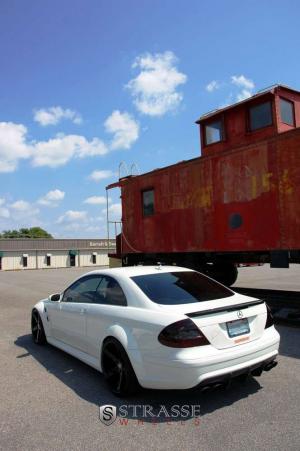 2014 Mercedes-Benz CLK63 AMG Black Series with T5 Strasse Wheels