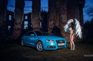 Ангел и Audi