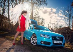 Ангел и Audi