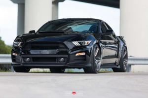 2015 Ford Mustang Stage 2 by Roush on Vossen Wheels