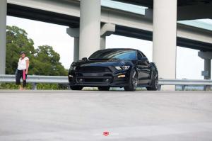 2015 Ford Mustang Stage 2 by Roush on Vossen Wheels