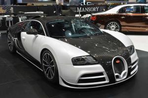 В Женеве компания Mansory показала Bugatti Veyron Vivere