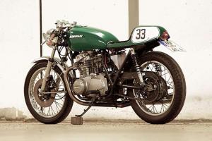 1978 Kawasaki KZ400 by Kawikus Kaffeus
