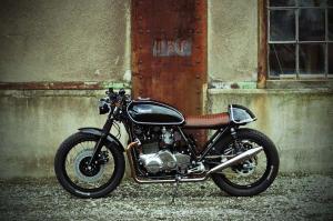 2014 Kawasaki Z750B Cafe Racer by HB Custom