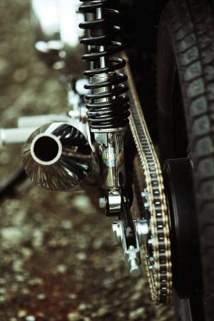 2014 Kawasaki Z750B Cafe Racer by HB Custom