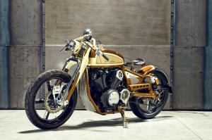 2015 Yamaha XV950 by Matt Black