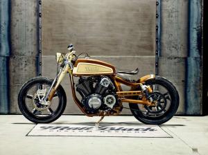 2015 Yamaha XV950 by Matt Black