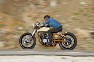 2015 Yamaha XV950 by Matt Black