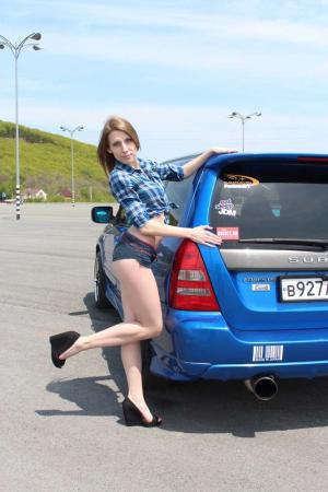 Как бы еще сфотографироваться рядом с Subaru Forester