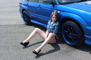 Как бы еще сфотографироваться рядом с Subaru Forester