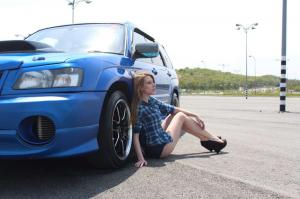 Как бы еще сфотографироваться рядом с Subaru Forester