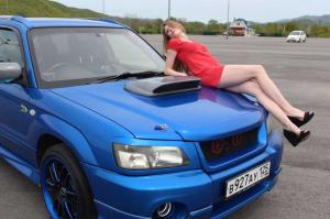 Как бы еще сфотографироваться рядом с Subaru Forester