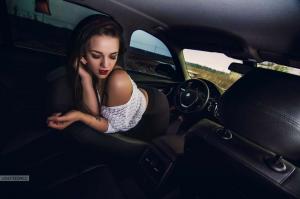 Два совершенства на фоне заката