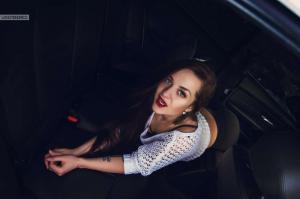Два совершенства на фоне заката