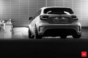 2015 Mercedes-AMG A45 by Hamana Japan on Vossen Wheels