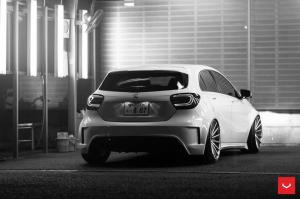 2015 Mercedes-AMG A45 by Hamana Japan on Vossen Wheels