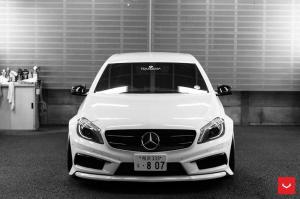 2015 Mercedes-AMG A45 by Hamana Japan on Vossen Wheels