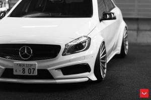 2015 Mercedes-AMG A45 by Hamana Japan on Vossen Wheels
