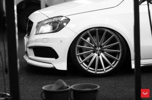2015 Mercedes-AMG A45 by Hamana Japan on Vossen Wheels