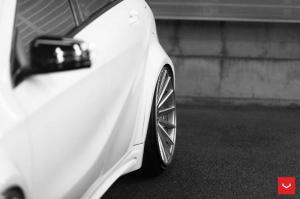 2015 Mercedes-AMG A45 by Hamana Japan on Vossen Wheels