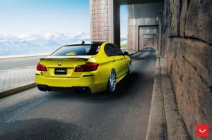 2015 BMW 5-Series on Vossen Wheels VLE1)