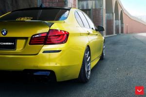 2015 BMW 5-Series on Vossen Wheels VLE1)