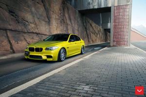 2015 BMW 5-Series on Vossen Wheels VLE1)