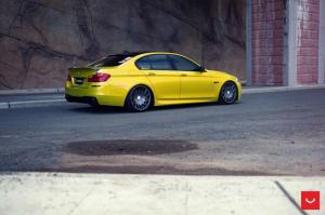2015 BMW 5-Series on Vossen Wheels VLE1)