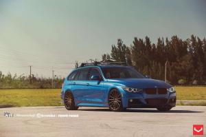 2015 BMW 328i Touring on Vossen Wheels VFS2)