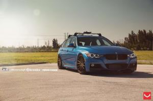 2015 BMW 328i Touring on Vossen Wheels VFS2)