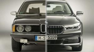 Как менялся облик BMW 7-серии