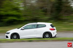 2015 Volkswagen Scirocco on Vossen Wheels VLE1)