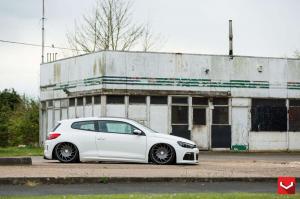 2015 Volkswagen Scirocco on Vossen Wheels VLE1)